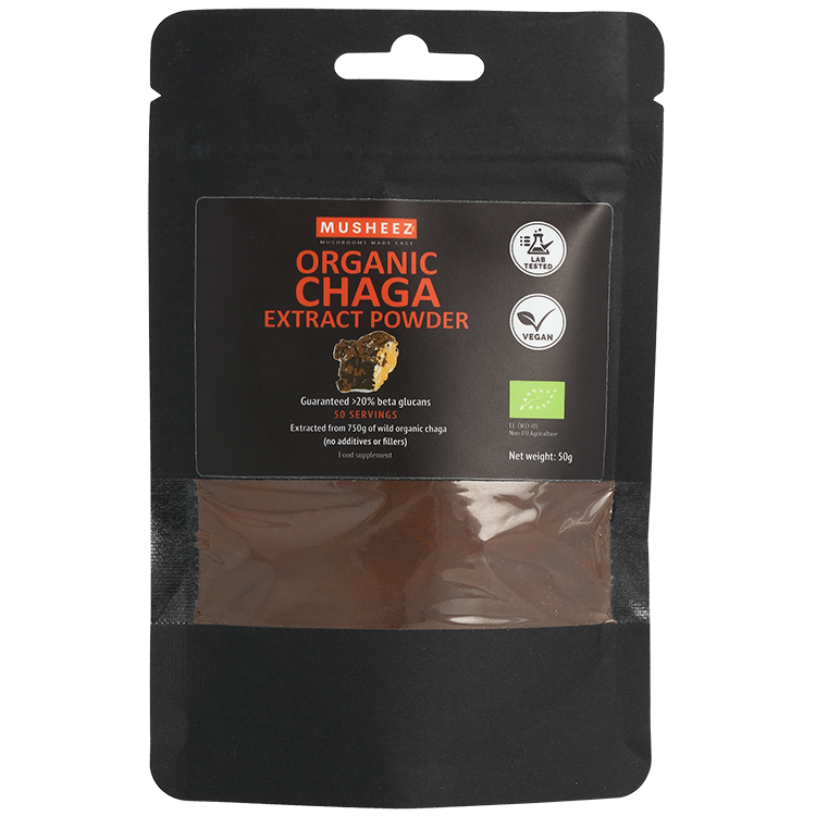 Organic Chaga Extract Powder (50g)