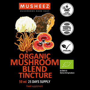 
                  
                    Organic Mushroom Blend Tincture 50ml
                  
                