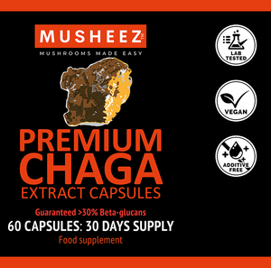 
                  
                    Premium Chaga Capsules
                  
                