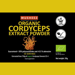 
                  
                    Organic Cordyceps Extract Powder (50g)
                  
                