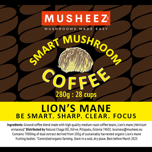 
                  
                    Lion’s mane mushroom coffee
                  
                