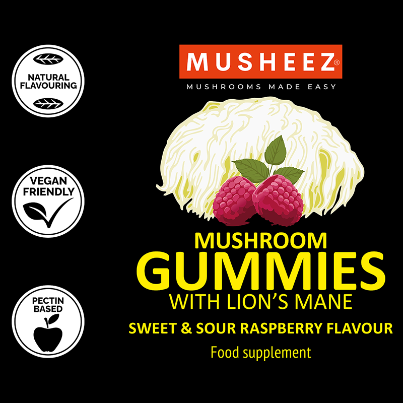 
                  
                    Mushroom Gummies with Lion's mane
                  
                