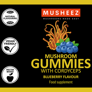 
                  
                    Mushroom Gummies with Cordyceps
                  
                