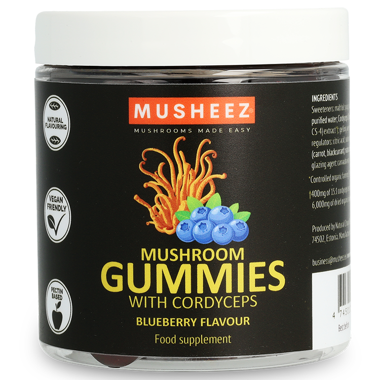 
                  
                    Mushroom Gummies with Cordyceps
                  
                