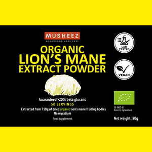 
                  
                    Organic Lion's Mane Extract Powder (50g)
                  
                