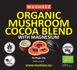 
                  
                    Organic Mushroom Cocoa Blend with Magnesium
                  
                