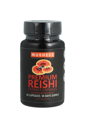 
                  
                    Premium Reishi Extract Capsules
                  
                