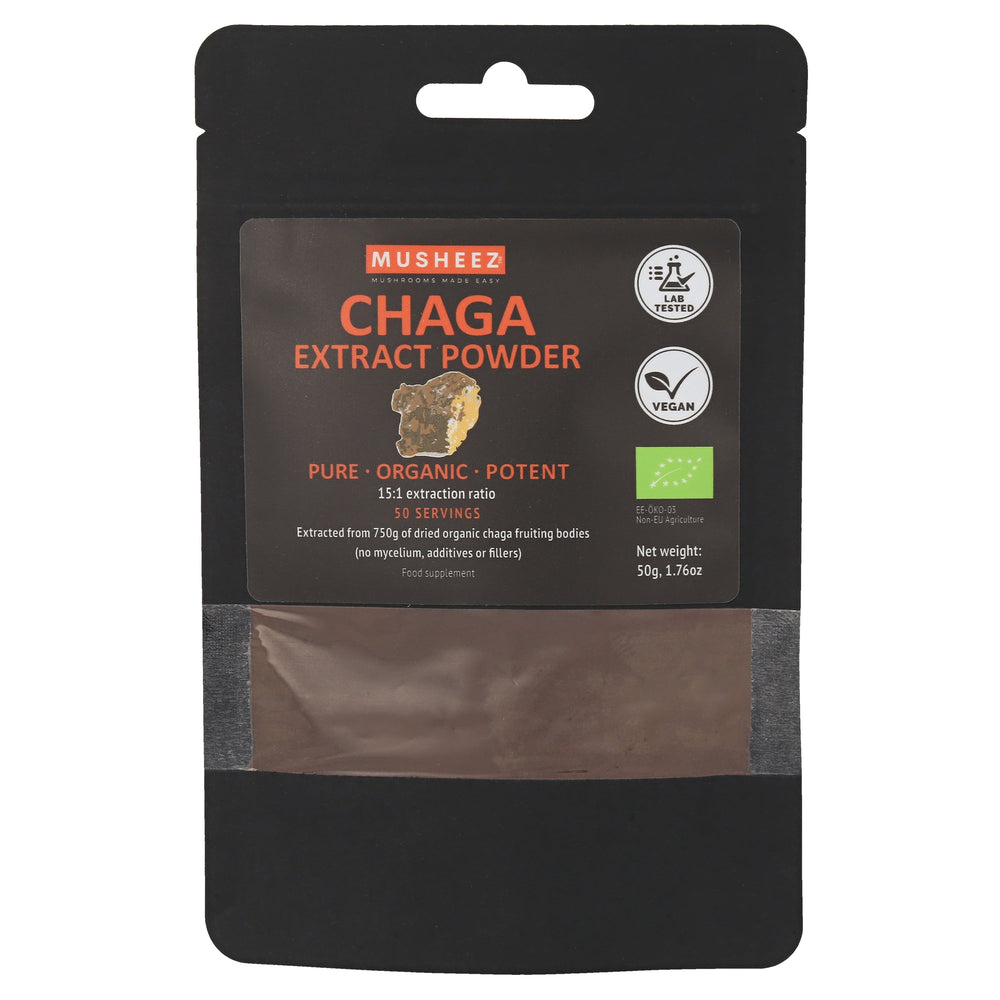 Organic Chaga Extract Powder (50g)