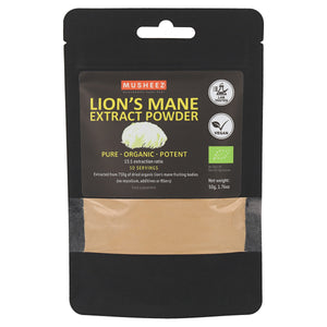 
                  
                    Organic Lion's Mane Extract Powder (50g)
                  
                