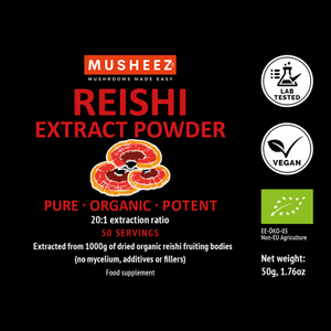 
                  
                    Organic Reishi Extract Powder (50g)
                  
                