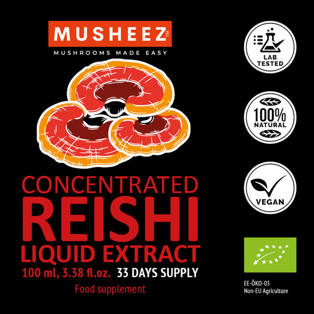 
                  
                    Organic Reishi Liquid Extract (100ml)
                  
                